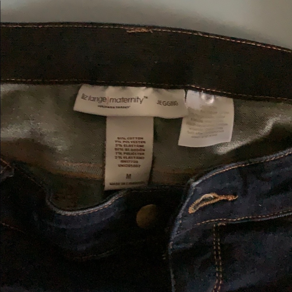 Liz Lange maternity jeggings